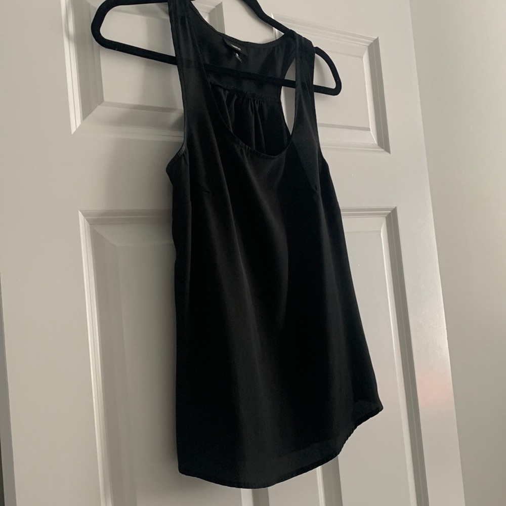 Black sheer tank